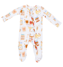 Angel Dear Angel Dear Zipper Footie - Spread the Love