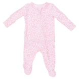 Angel Dear Angel Dear Ruffle Zipper Footie - Baby Woodland