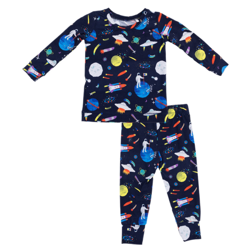 Angel Dear Angel Dear Loungewear Set - Astronaut & Rockets