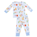 Angel Dear Angel Dear Loungewear Set - Breakfast Club Blue