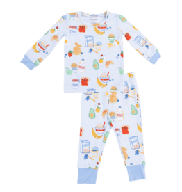 Angel Dear Angel Dear Loungewear Set - Breakfast Club Blue