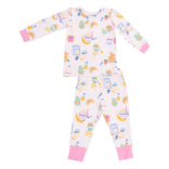 Angel Dear Angel Dear Loungewear Set - Breakfast Club Pink