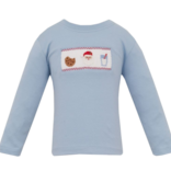 Anavini Anavini Santa's Midnight Snack Smocked T-Shirt