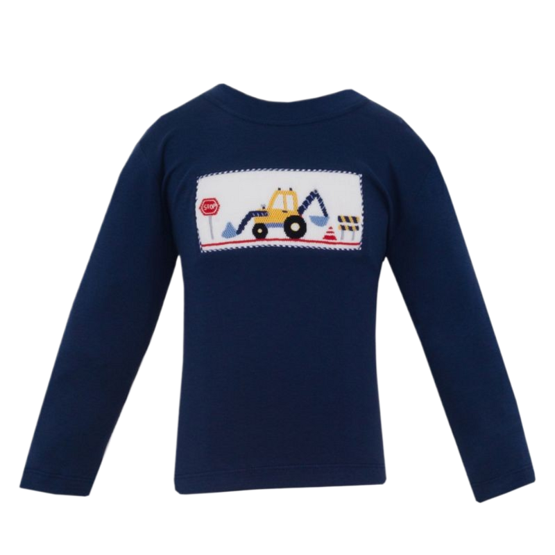 Anavini Anavini Excavator Smocked T-Shirt