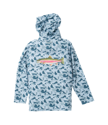 PRODOH Prodoh Cool Blues Break Point Camo Pro Performance Hoodie