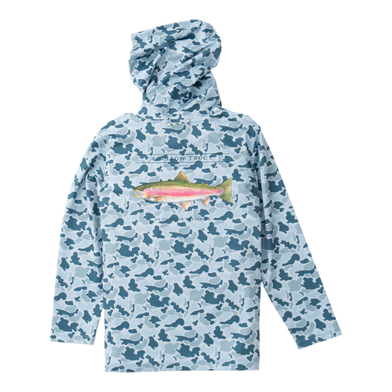 PRODOH Prodoh Cool Blues Break Point Camo Pro Performance Hoodie