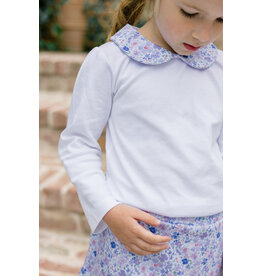 The Proper Peony *Pre-Order* The Proper Peony Iris Garden Collar Shirt