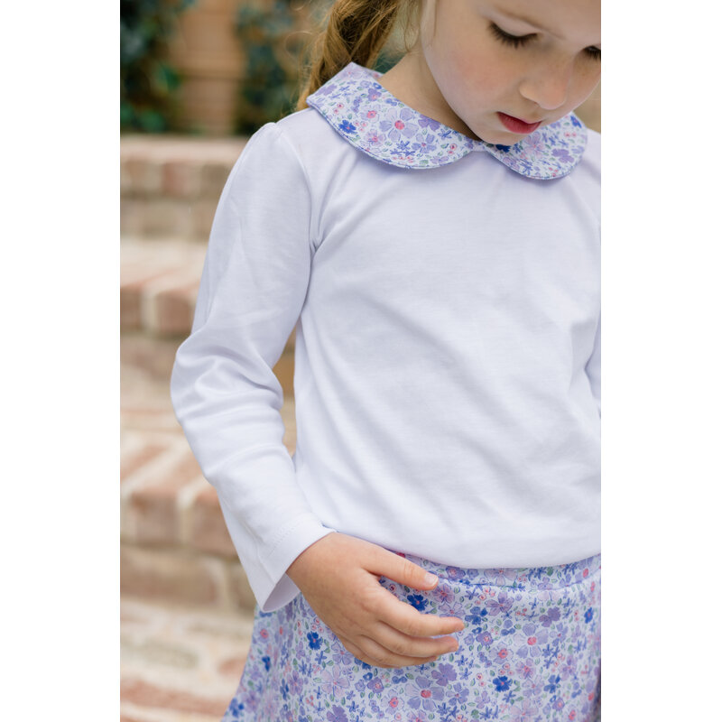 The Proper Peony The Proper Peony Iris Garden Collar Shirt
