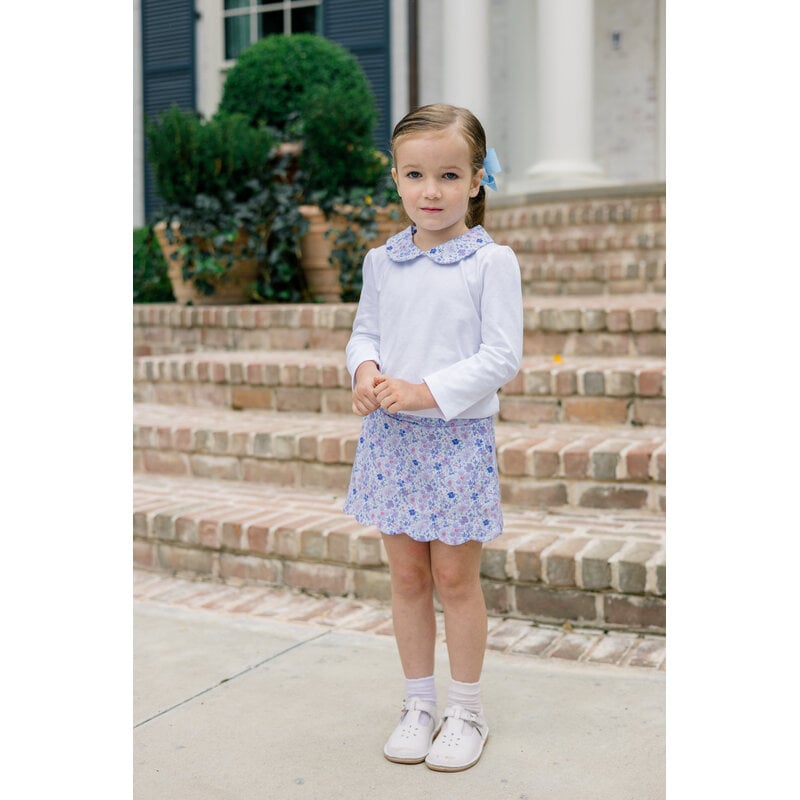 The Proper Peony *Pre-Order* The Proper Peony Iris Garden Scallop Skort