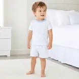 Magnolia Baby Magnolia Baby Darling Cowboy Boots Blue Short Pajama