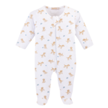Baby Club Chic Baby Club Chic Tiny Puppies Zipped Footie