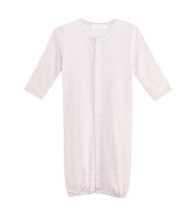 Baby Club Chic Baby Club Chic Pink Stripe Converter Gown