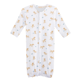 Baby Club Chic Baby Club Chic Tiny Puppies Converter Gown