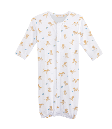 Baby Club Chic Baby Club Chic Tiny Puppies Converter Gown