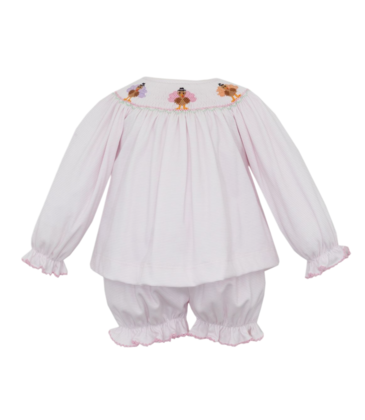Petit Bebe Petit Bebe Turkey Bishop Bloomer Set