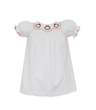 Petit Bebe Petit Bebe Wreath Bishop Dress