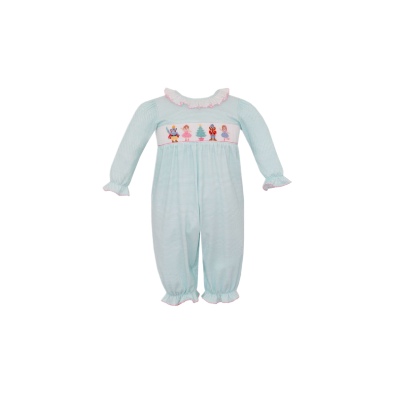 Petit Bebe Petit Bebe Nutcracker Long Romper