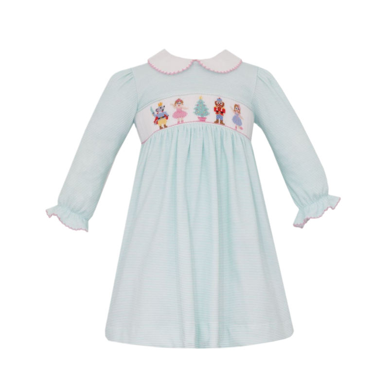 Petit Bebe Petit Bebe Nutcracker Collared Dress