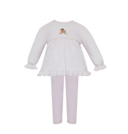 Petit Bebe Petit Bebe Puppies Tunic Set