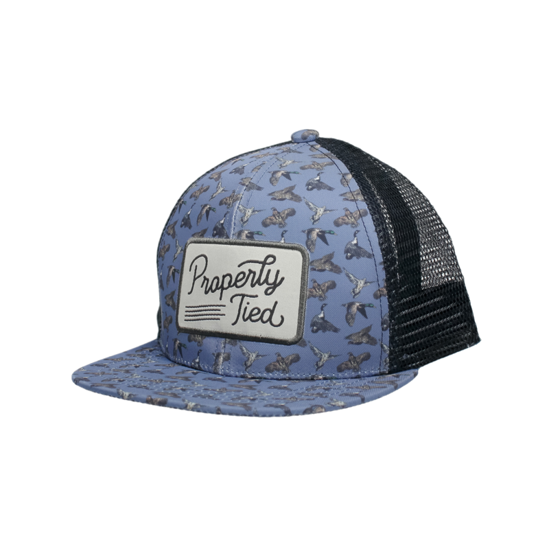 Properly Tied Properly Tied Sportsman Trucker Hat - Flock