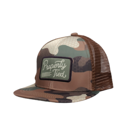 Properly Tied Properly Tied Sportsman Trucker Hat - Delta Woodland Camo