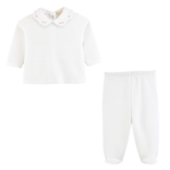 Baby Club Chic Baby Club Chic Pretty Bows & Roses Pant Set