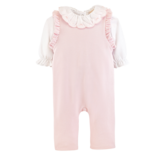 Baby Club Chic Baby Club Chic Pretty Bows & Roses Overall Set
