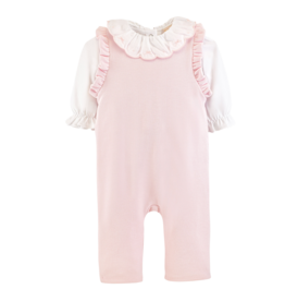 Baby Club Chic Baby Club Chic Pretty Bows & Roses Overall Set