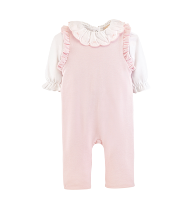 Baby Club Chic Baby Club Chic Pretty Bows & Roses Overall Set