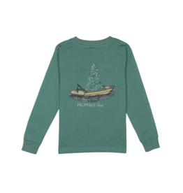 Properly Tied Properly Tied Marine Green LS Tee - Jolly Boat
