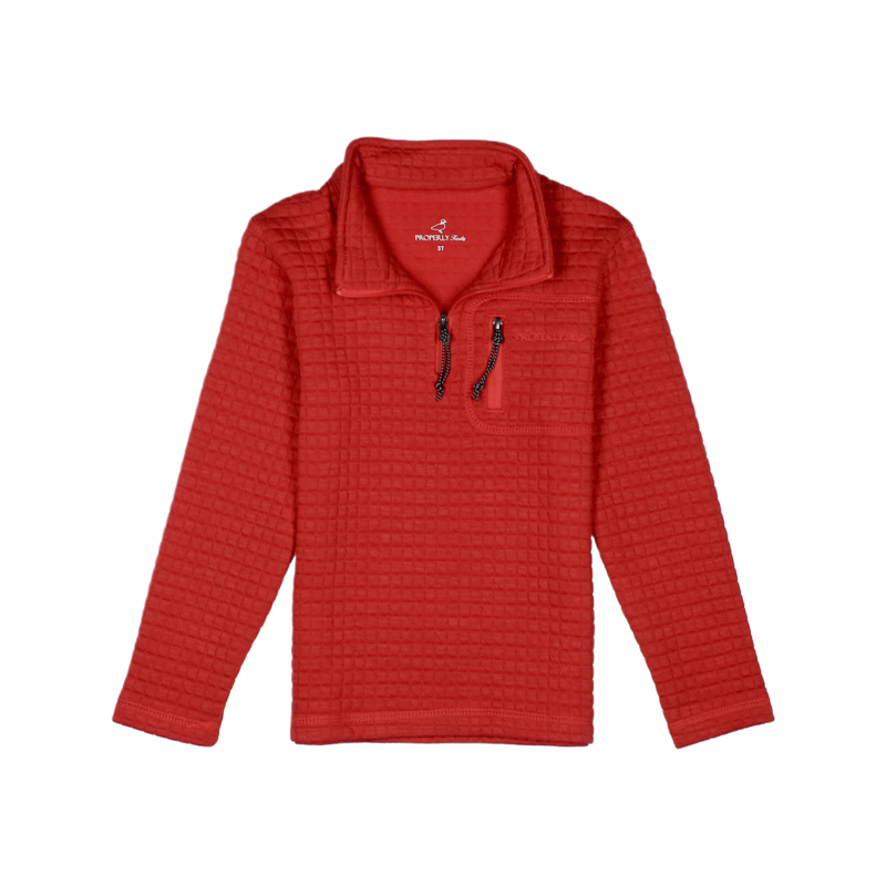 Properly Tied Properly Tied Delta Pullover - True Red