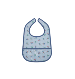 Apple of My Isla Apple of My Isla The Wipe It Bib - Flies