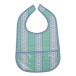Apple of My Isla Apple of My Isla The Wipe It Bib - Football