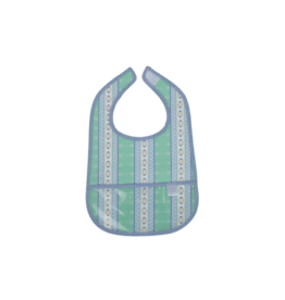 Apple of My Isla Apple of My Isla The Wipe It Bib - Football