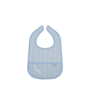 Apple of My Isla Apple of My Isla The Wipe It Bib - Bluebell Floral
