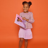 Bisby Bisby Pale Pink Corduroy Sally Skort