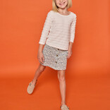 Bisby Bisby White Scallop Essential Tee
