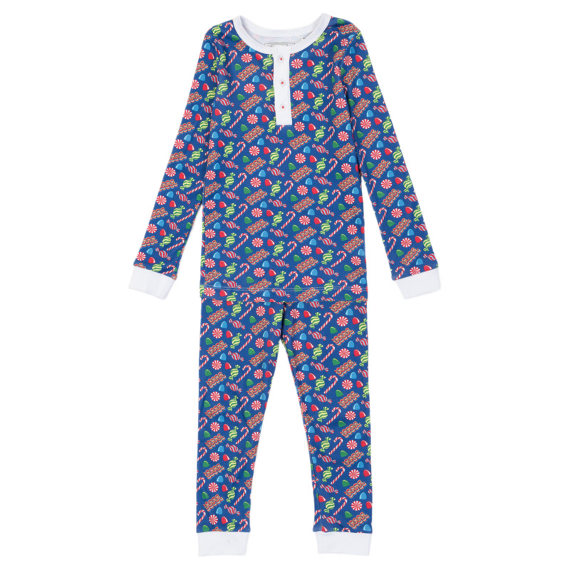 Lila + Hayes Lila + Hayes Jack - Christmas Candy Blue