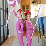 Lila + Hayes Lila + Hayes Alden - Christmas Candy Pink