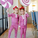 Lila + Hayes Lila + Hayes Alden - Christmas Candy Pink