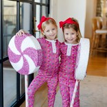 Lila + Hayes Lila + Hayes Alden - Christmas Candy Pink
