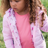 PRODOH Prodoh Pink Tulle Hooded Puffer Jacket
