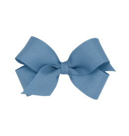 Wee Ones Wee Ones Mini Smoke Blue Bow