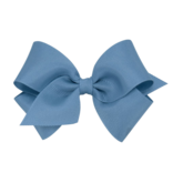 Wee Ones Wee Ones Small Smoke Blue Bow