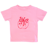 Mustard & Ketchup Mustard & Ketchup Light Pink Apple T-Shirt