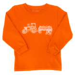 Mustard & Ketchup Mustard & Ketchup LS Burnt Orange Hayride T-Shirt