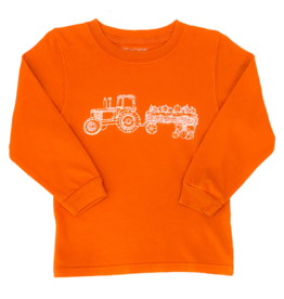 Mustard & Ketchup Mustard & Ketchup LS Burnt Orange Hayride T-Shirt