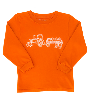 Mustard & Ketchup Mustard & Ketchup LS Burnt Orange Hayride T-Shirt