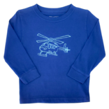 Mustard & Ketchup Mustard & Ketchup LS Navy Helicopter T-Shirt