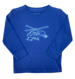 Mustard & Ketchup Mustard & Ketchup LS Navy Helicopter T-Shirt